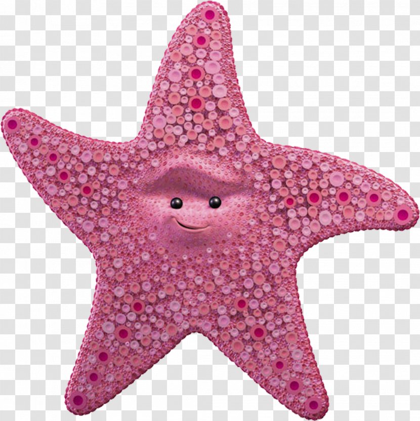 Finding Nemo Marlin Peach Character Film - Pink - Starfish Transparent PNG