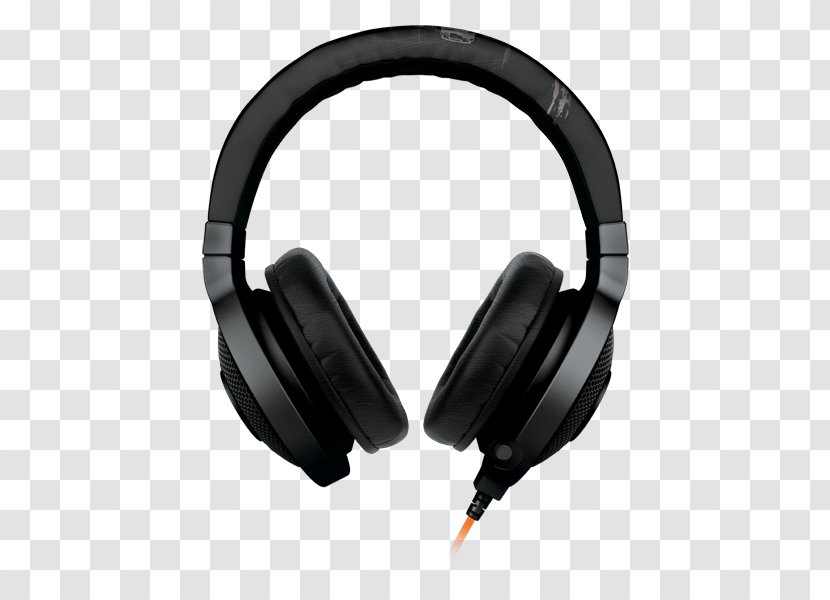 Razer Kraken Pro 7.1 Chroma Inc. Headphones Microphone - Audio Equipment - Headset Placement Transparent PNG