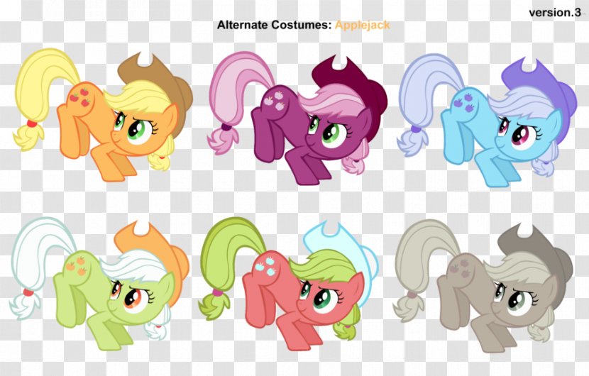 Pony Applejack Twilight Sparkle Rainbow Dash Rarity - Watercolor - My Little Transparent PNG