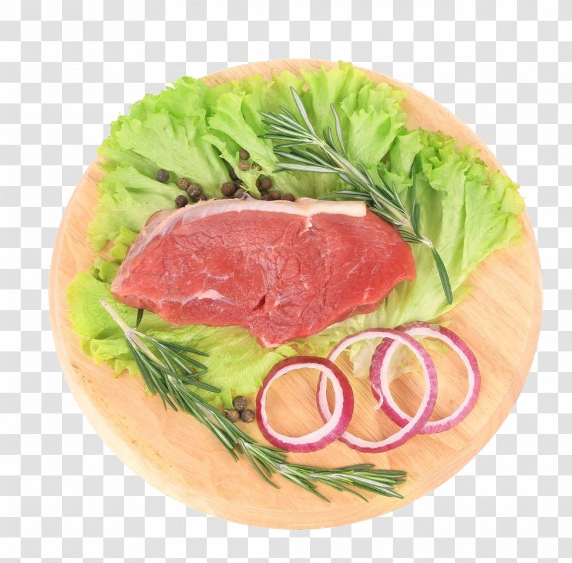 Ham Roast Beef Carpaccio Bresaola Meat - Gammon Transparent PNG