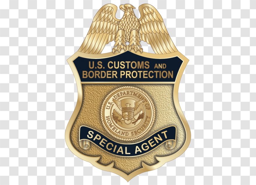 Badge U.S. Customs And Border Protection United States Federal Bureau Of Investigation Special Agent - Label - Integrity Culture Transparent PNG