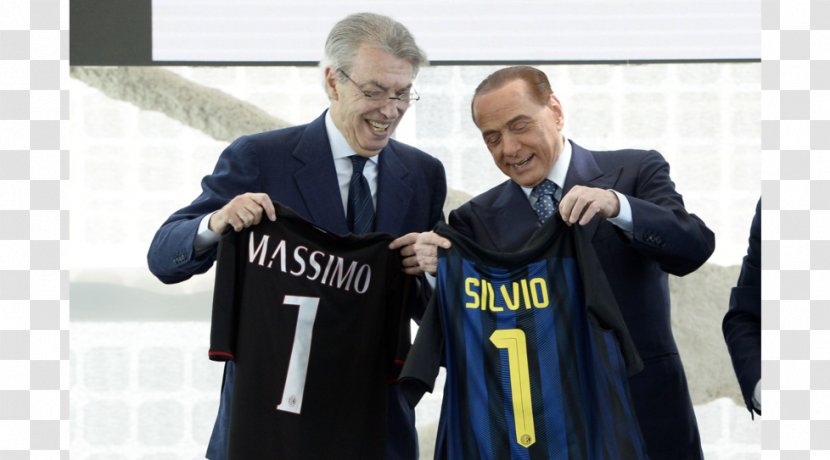 A.C. Milan Inter Iyo T-shirt Suit - Outerwear - Berlusconi Transparent PNG