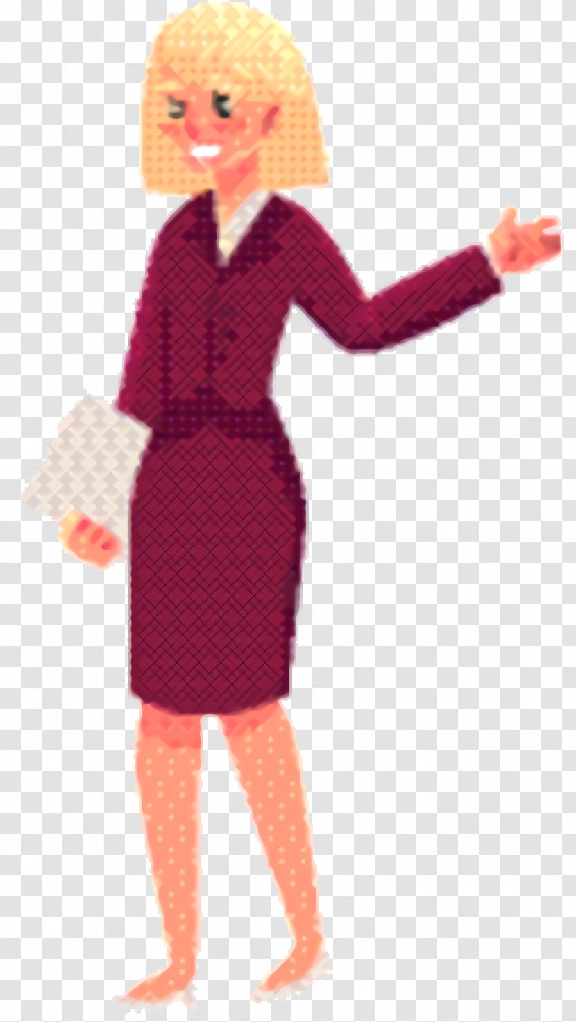 Pink Background - Gesture - Thumb Transparent PNG