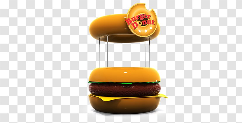 Cheeseburger Luther Burger Hamburger Donuts Design - Finger Food - Doughnut Transparent PNG