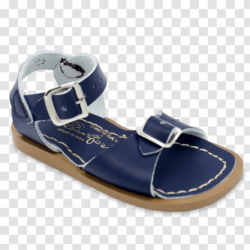 Saltwater Sandals Shoe Child Leather - Clog - Comfortable Walking Shoes For Women Navy Transparent PNG