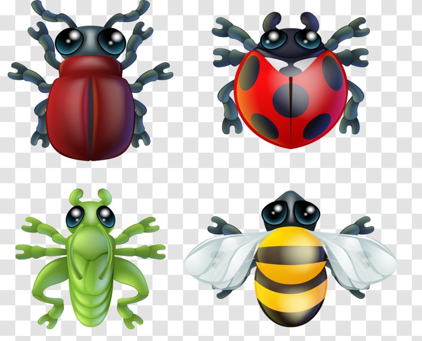 Insect Royalty-free Stock Photography Clip Art - Shutterstock - Hand-painted Insects Transparent PNG