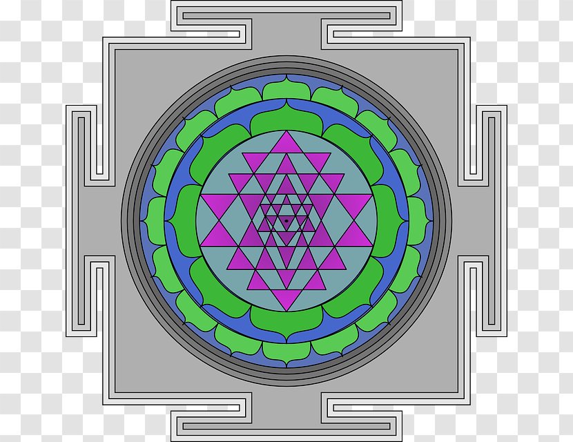 Shiva Sri Yantra Mandala - Tantra - Meditation Transparent PNG