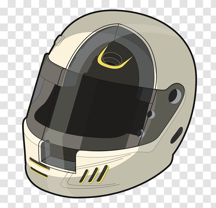 Motorcycle Helmet Bicycle Racing - Illustration Transparent PNG