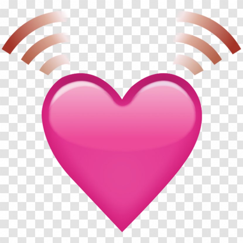Emojipedia Heart Sticker - Cartoon - Emoji Transparent PNG