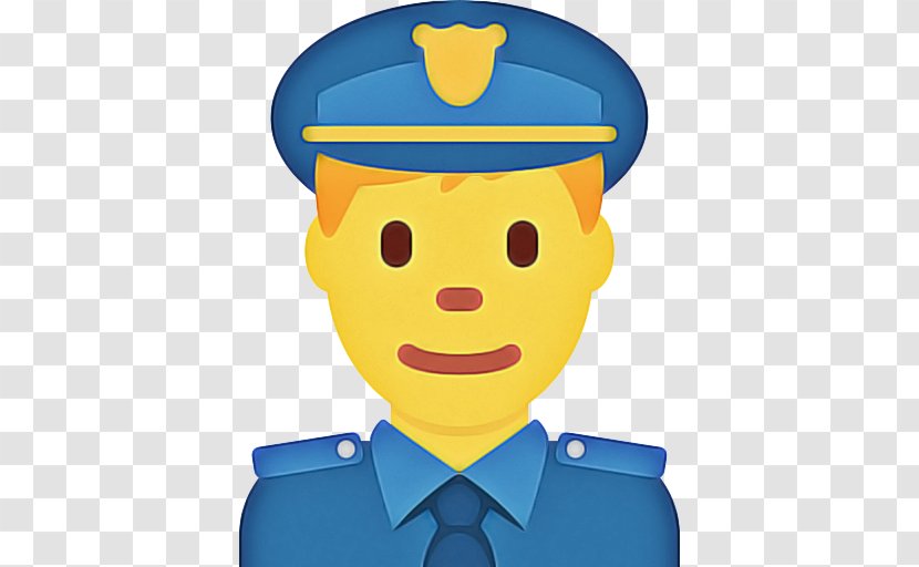 World Emoji Day - Police - Cap Smile Transparent PNG