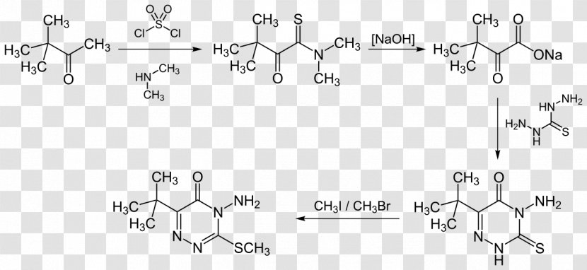 Metolachlor Chemical Synthesis Number Chemistry Metribuzin - Compound - Sulfuryl Chloride Transparent PNG