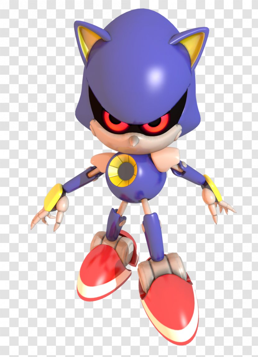 Metal Sonic 3D The Hedgehog Robo Blast 2 Amy Rose - 3d Transparent PNG