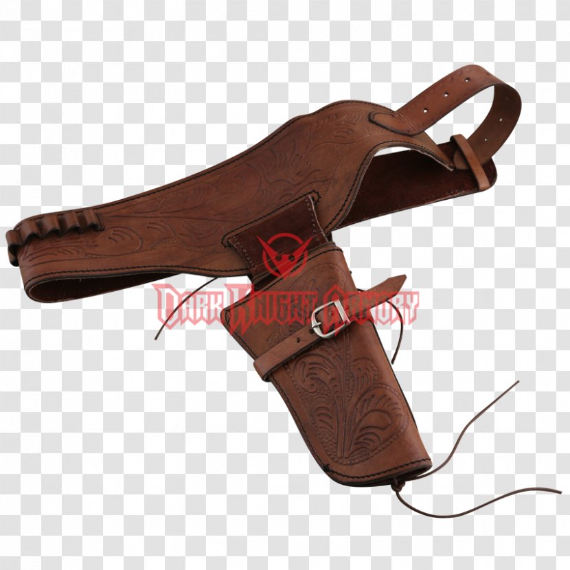 Gun Holsters Pistol Firearm Ranged Weapon Fast Draw - Watercolor - Cowboy Belt Transparent PNG