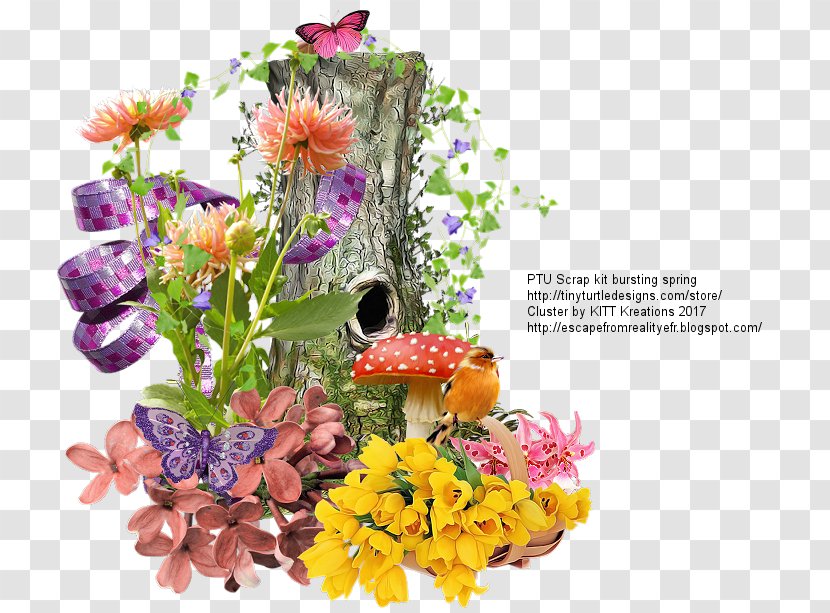 Floral Design Flower Bouquet Cut Flowers - Flowering Plant - CLUSTER FRAME Transparent PNG