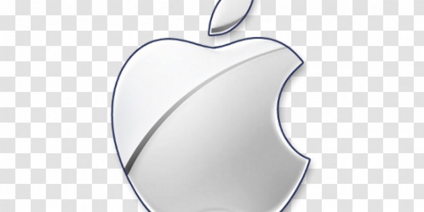 Silver Apple Font Transparent PNG