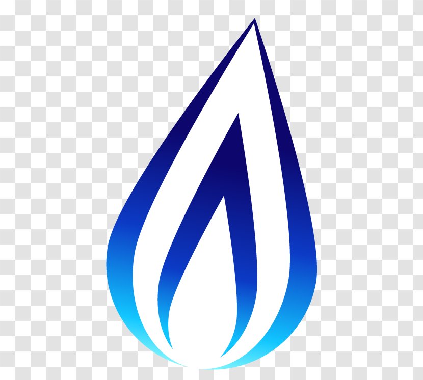 Flame Natural Gas Central Heating - Number - Blue Fire Transparent PNG