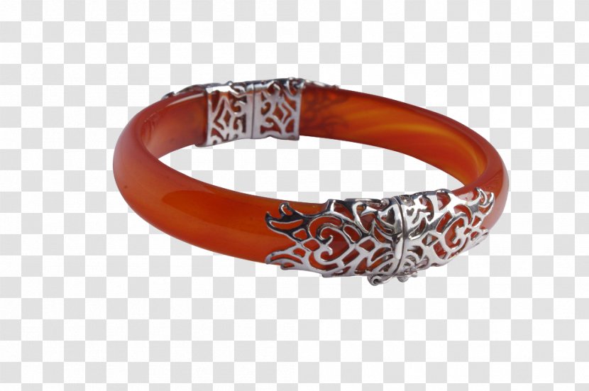 Bracelet Bangle Jade - Jewellery - Silver Inlay Red Transparent PNG