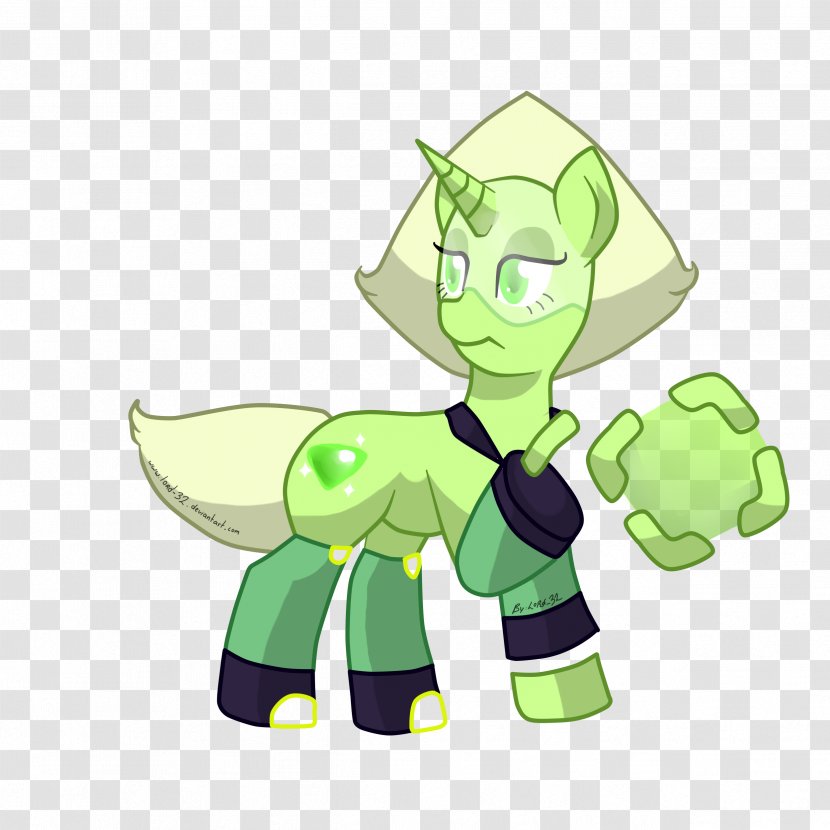 Pony Peridot DeviantArt Horse - Deviantart - Steven Universe Transparent PNG