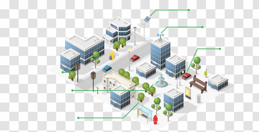 Computer Network Business Download Optical Fiber - Smart Cities Transparent PNG
