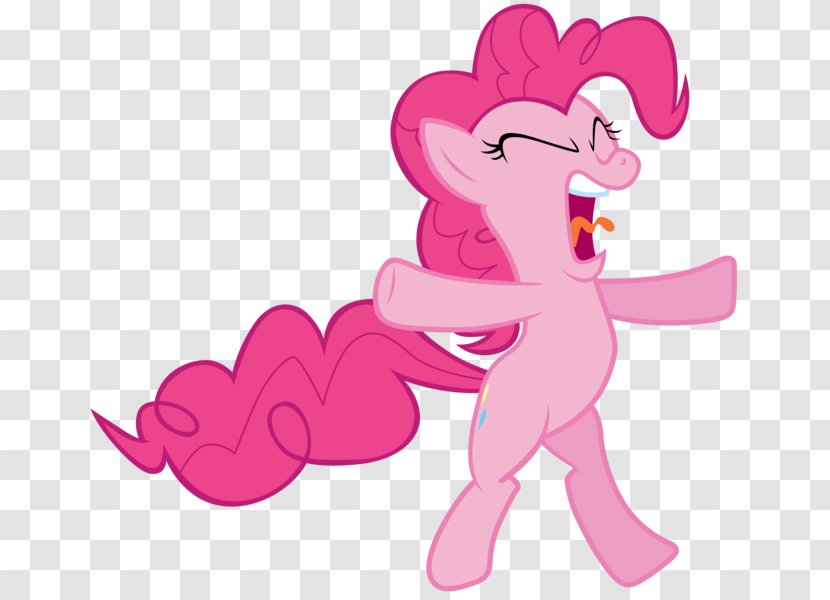 Pony Pinkie Pie Twilight Sparkle Rarity Screaming - Silhouette - Frame Transparent PNG