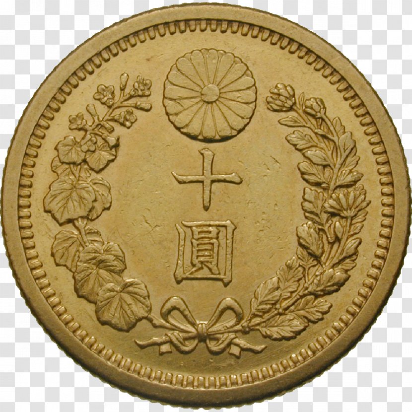 Coin Meiji Period Empire Of Japan MoneyMuseum Gold - Numismatics Transparent PNG