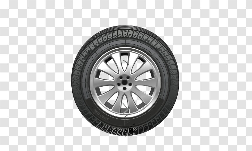 Car Snow Tire Wheel - Synthetic Rubber Transparent PNG