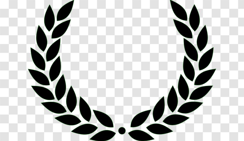 Laurel Wreath Bay Clip Art Image - Ionic Stamp Transparent PNG