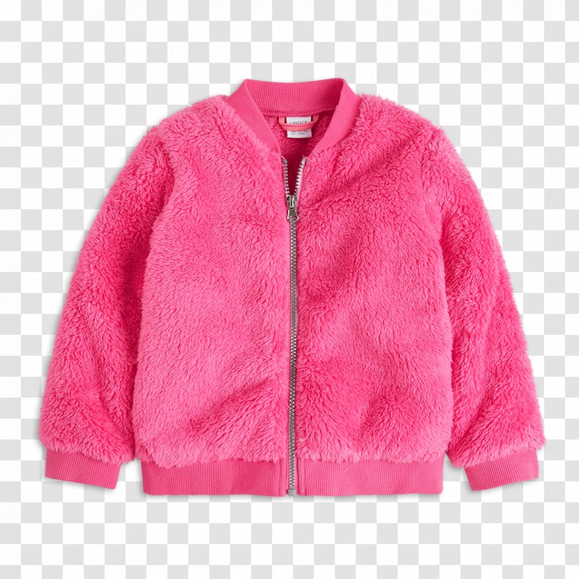 Fur Wool Sweater Bluza Polar Fleece - Pink - Gift Pile Transparent PNG