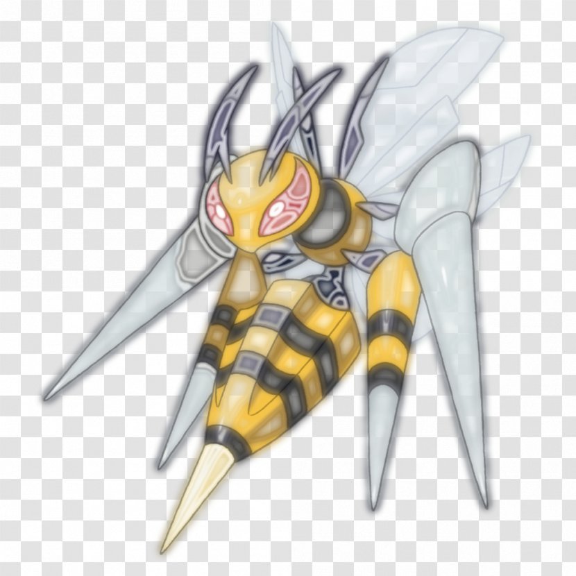 Pokémon X And Y Omega Ruby Alpha Sapphire Sun Moon Beedrill - Pollinator - Neon Wings Transparent PNG