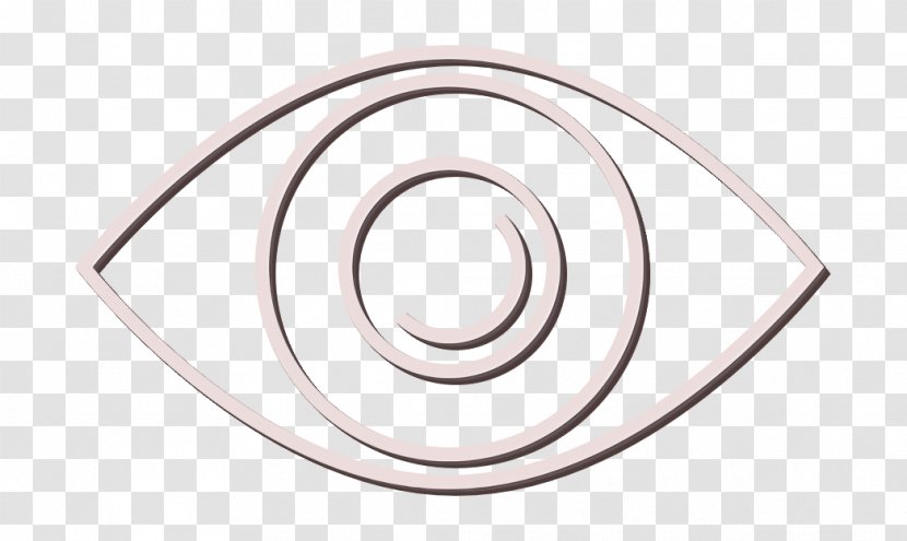 Eye Icon - Zoom - Spiral Clothing Accessories Transparent PNG