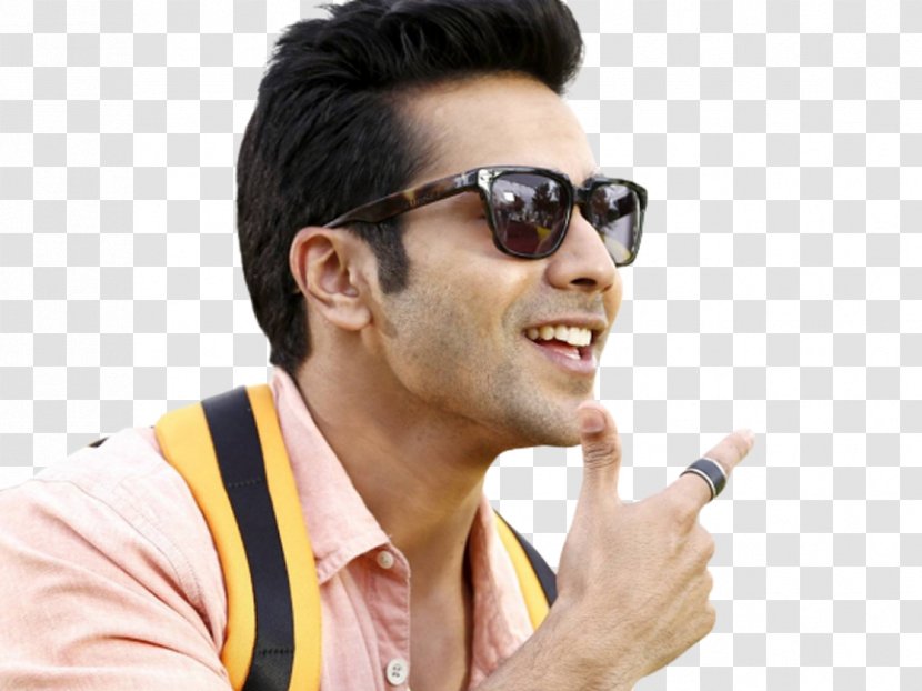 Varun Dhawan Bollywood India Stree Actor - Sunglasses - Kriti Sanon Transparent PNG