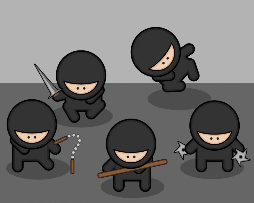 Download Clip Art - Cartoon - Ninja Transparent PNG