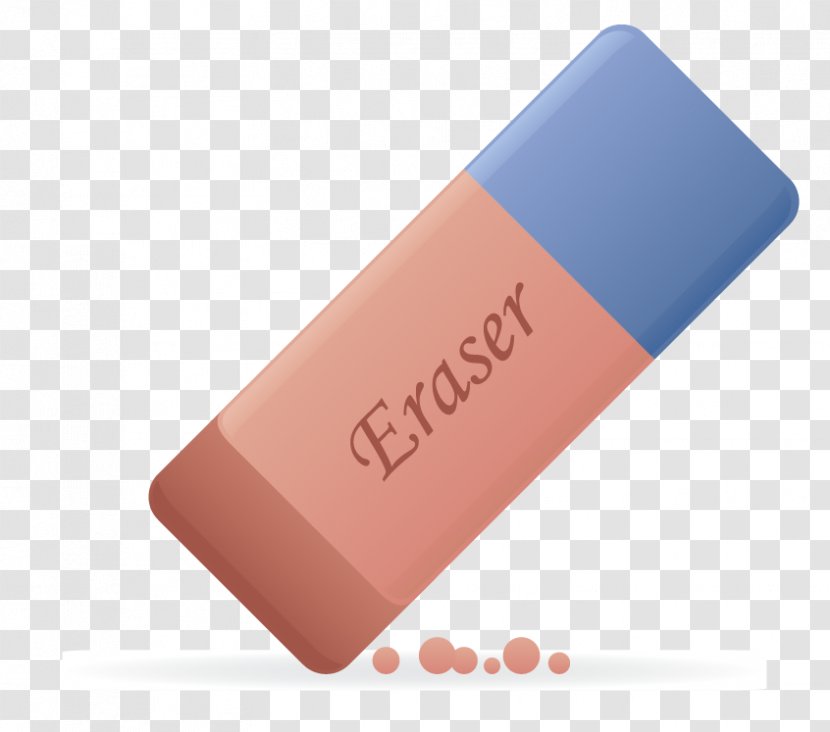 Eraser Euclidean Vector Pencil - Brand Transparent PNG