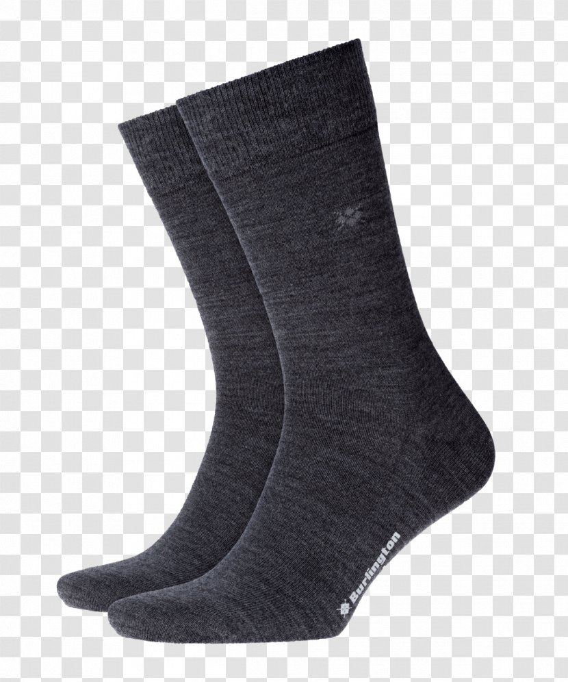 Sock Anklet Knee Highs Wool Clothing - Black - Pavement Transparent PNG