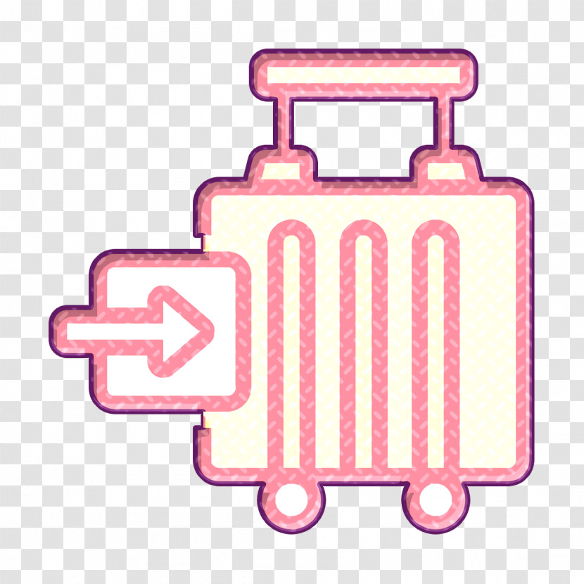 Check In Icon Hotel Icon Furniture And Household Icon Transparent PNG
