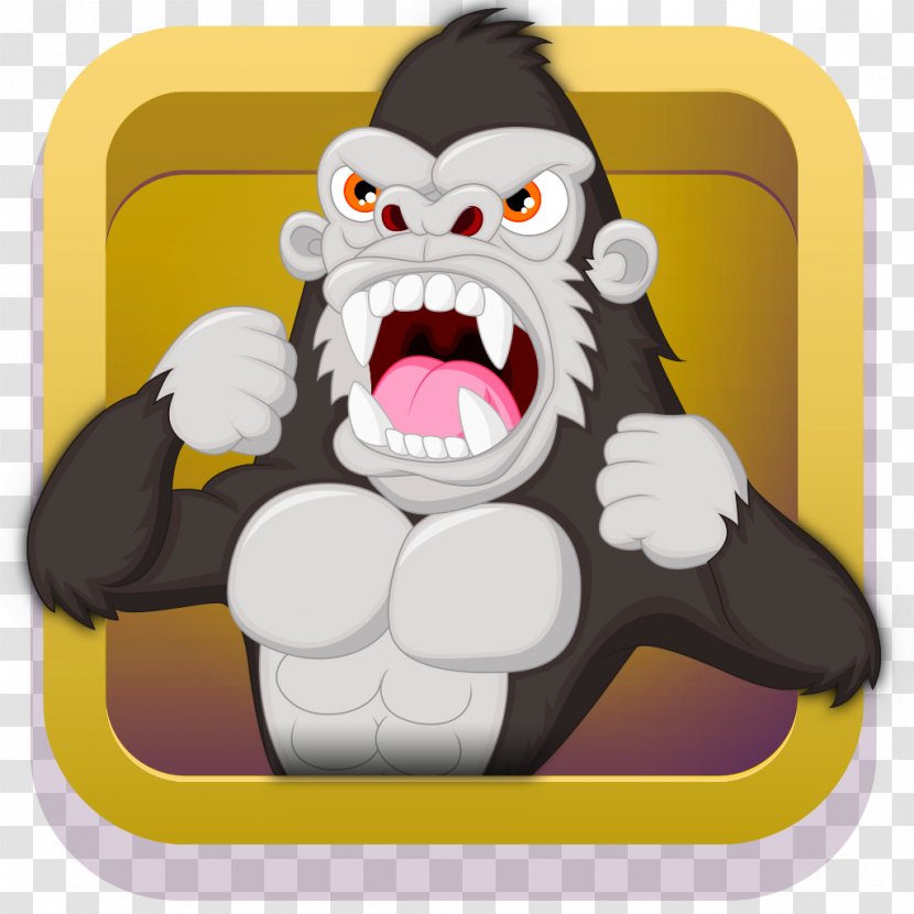 Gorilla King Kong Ape Drawing - Primate Transparent PNG