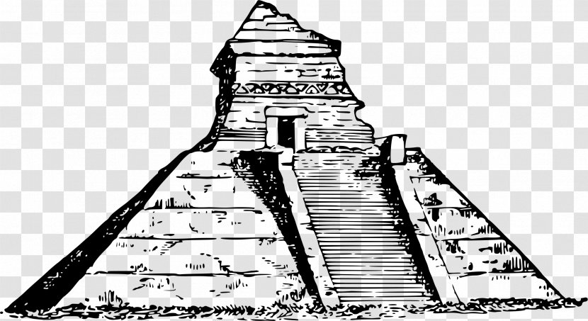 Pyramid Of The Sun Chichen Itza Egyptian Pyramids Mesoamerican Maya Civilization - Teotihuacan Transparent PNG