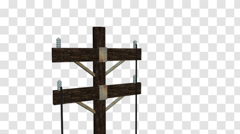 Utility Pole Wood Electricity FBX Transmission Tower - Fbx Transparent PNG