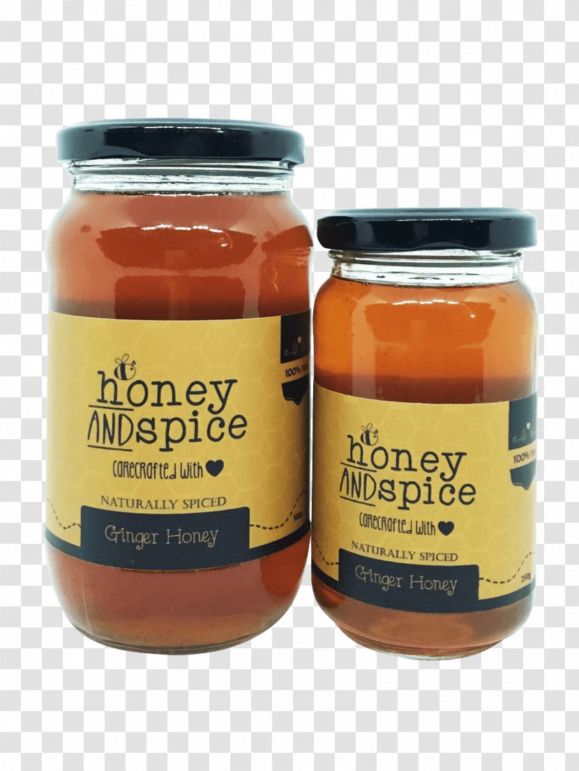 Honey Chutney Mustard Ginger Jam - Sauces Transparent PNG