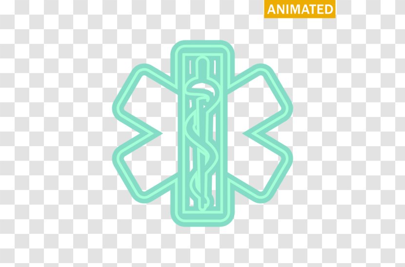 Graphic Design Image Flat - Green - Ambulance Stretcher Liners Transparent PNG