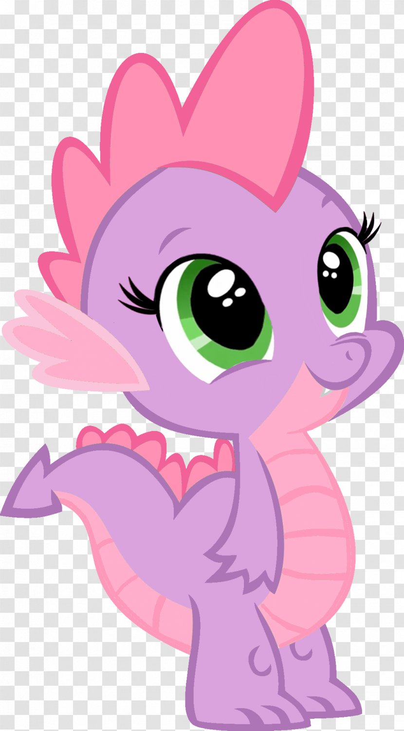 Spike My Little Pony Whiskers - Silhouette Transparent PNG