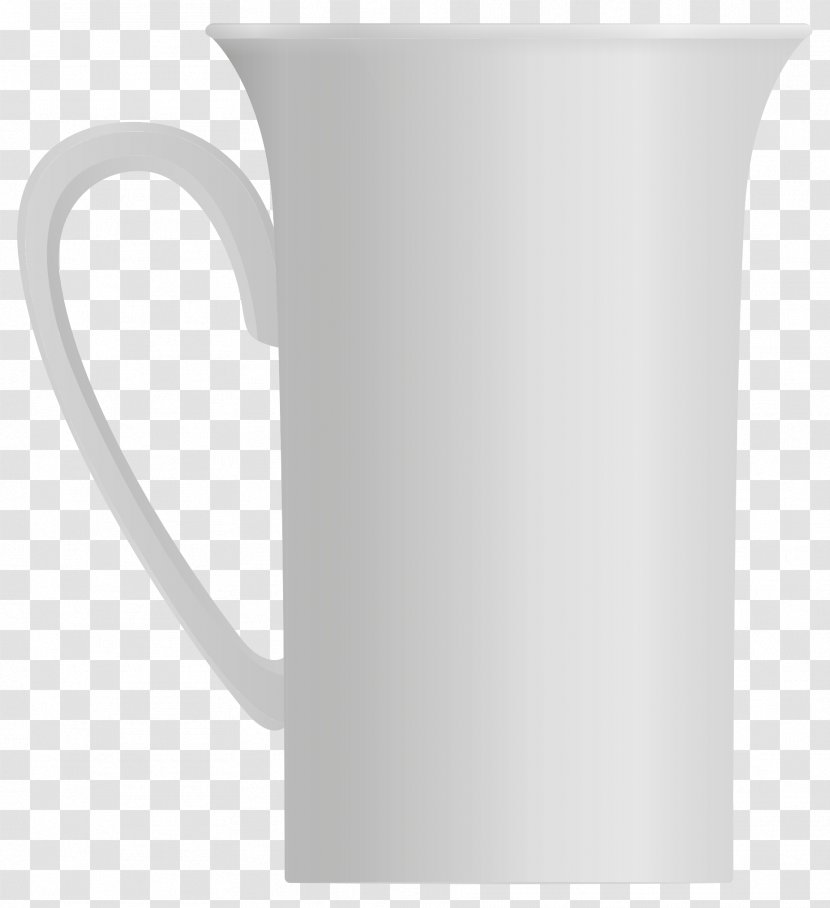 Coffee Cup Jug Mug Pitcher - Vector Transparent PNG