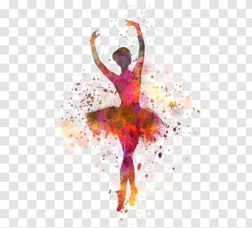 Ballet Dancer Watercolor Painting - Arts - Swan Dance Transparent PNG