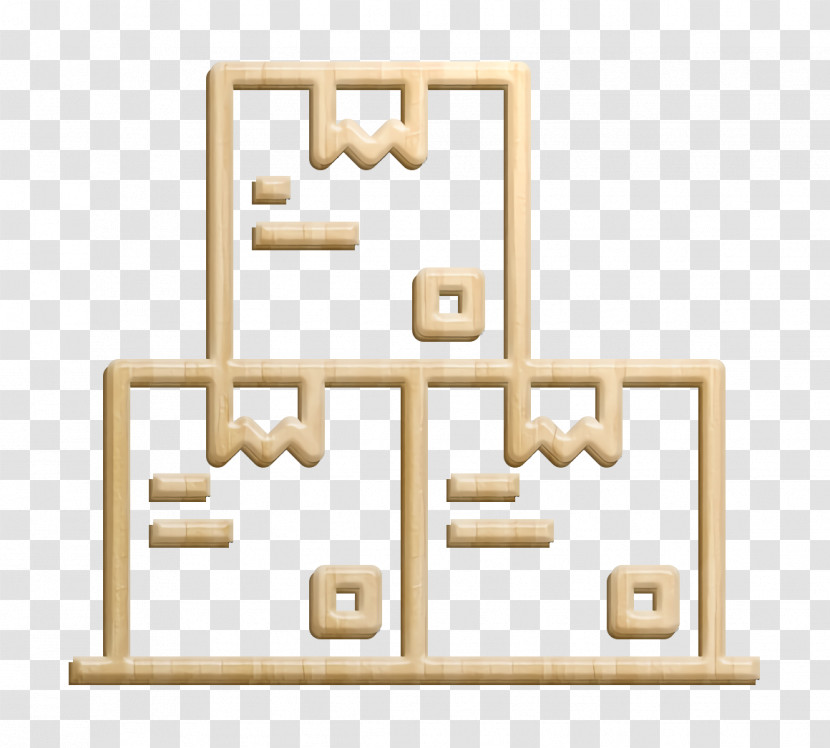 Boxes Icon Home Decoration Icon Inventory Icon Transparent PNG