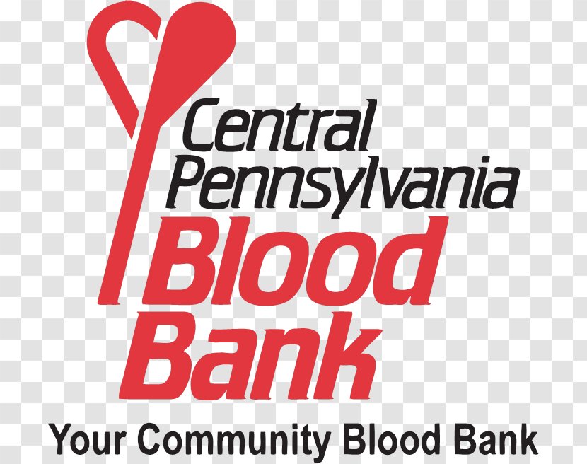 Central Pennsylvania Blood Bank Donation Logo Brand Transparent PNG