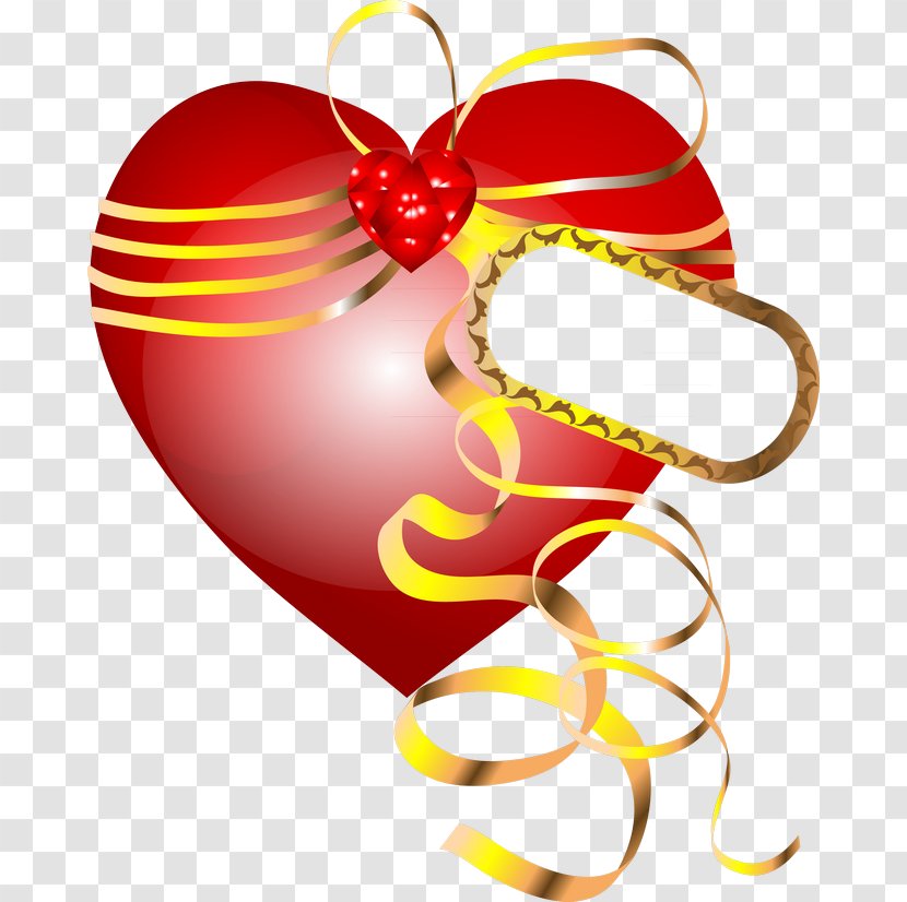 Heart Logo Drawing Clip Art - Christmas Decoration Transparent PNG