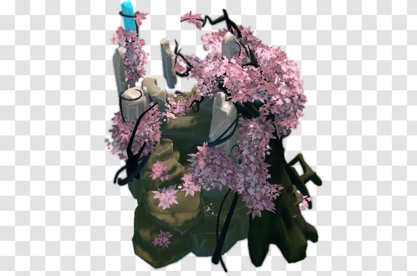 Dota 2 Wiki Floral Design Gears Of War Gameplay - Cherry Blossom Transparent PNG