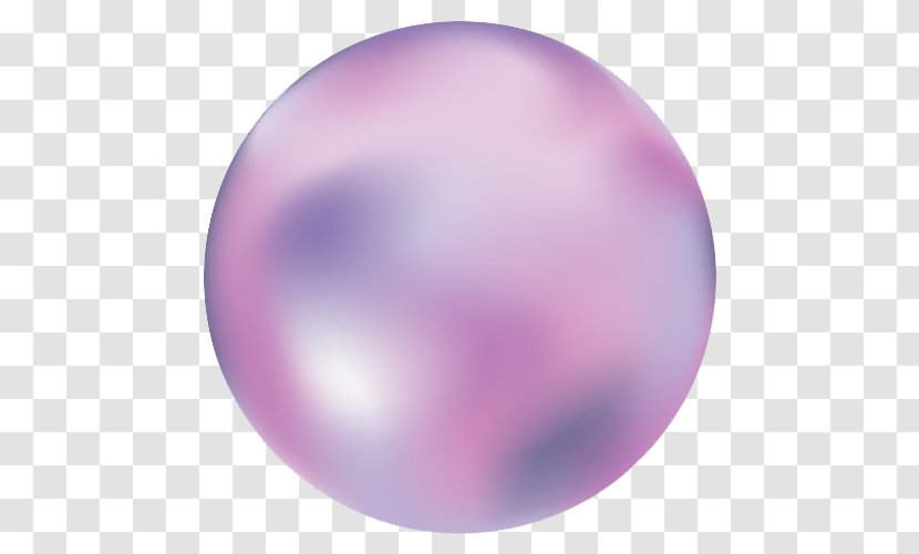 Sphere - Purple - Pearl Transparent PNG