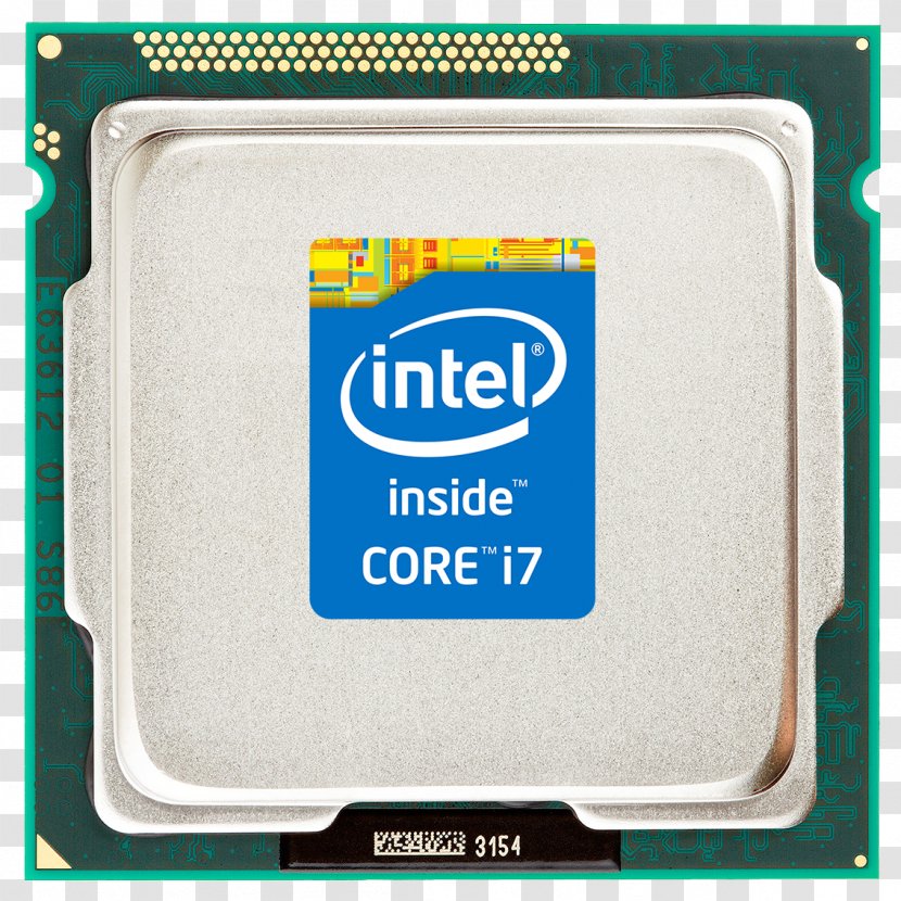Intel Core I7 Multi-core Processor Central Processing Unit - Flower - CPU Socket Transparent PNG