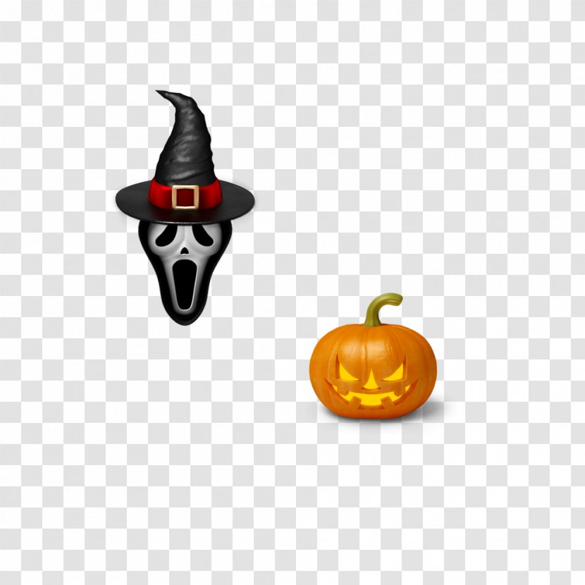 Calabaza Pumpkin Jack-o-lantern Halloween - Horror Skull Transparent PNG
